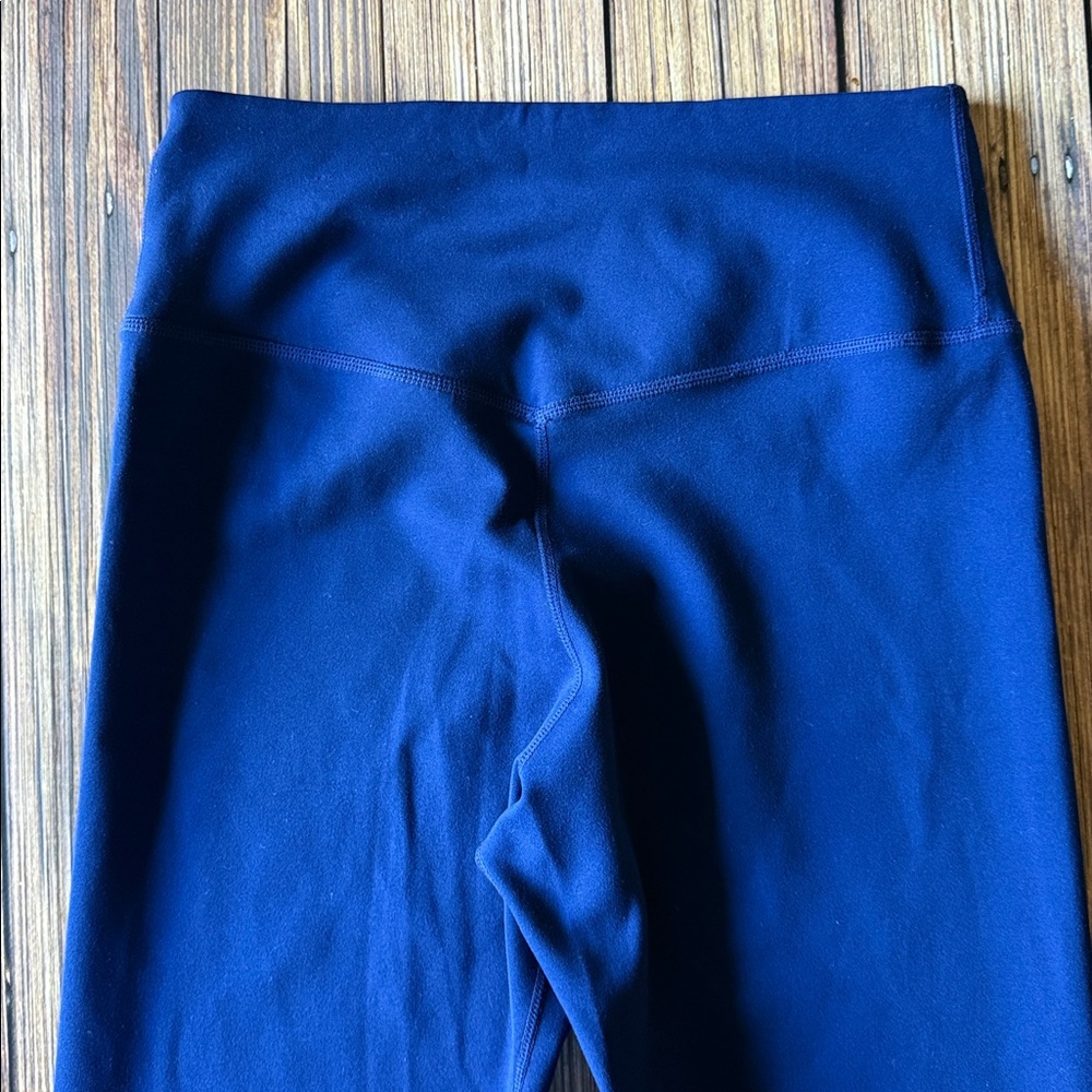 Nike True Blue Leggings with White Logo S - Picture 6 of 7